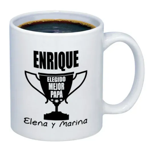 Taza personalizada para el mejor padre