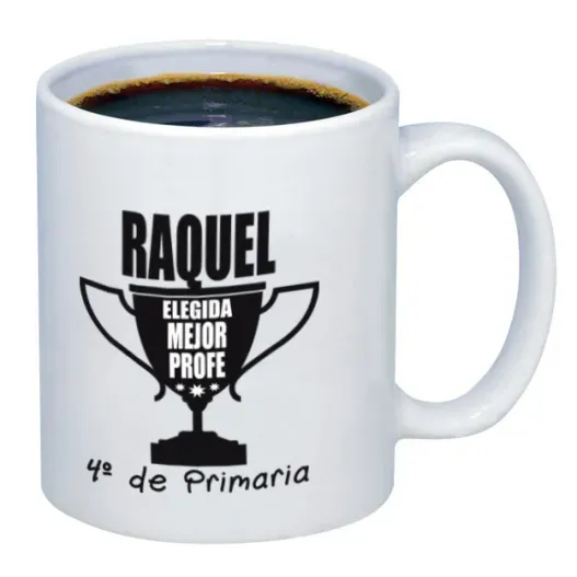 Taza personalizada para el mejor profe