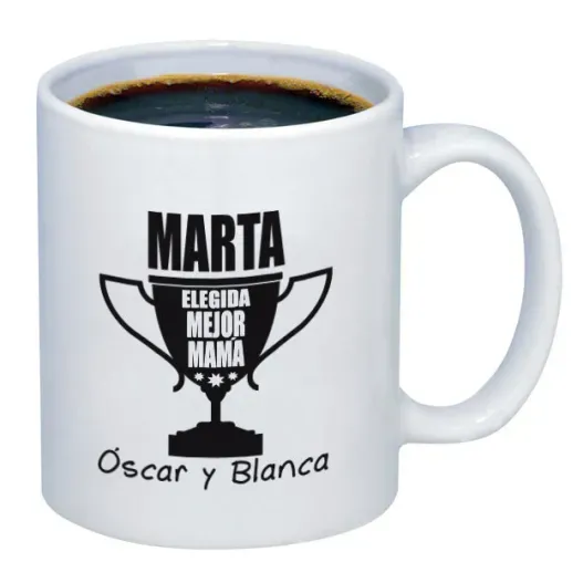Taza personalizada para la mejor madre (Idea de regalo original)