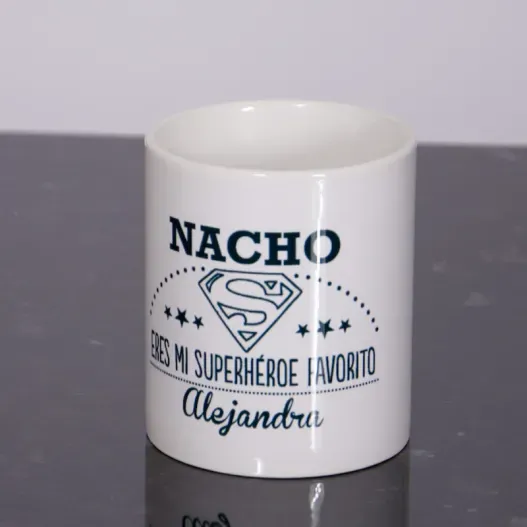 Taza personalizada para mi superh&eacute;roe (Vista alternativa)