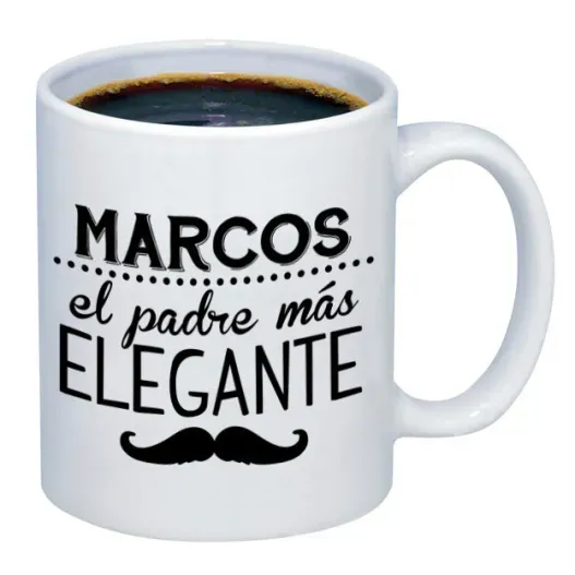 Taza personalizada para padre m&aacute;s elegante (Vista alternativa)