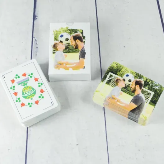 Baraja de cartas personalizada