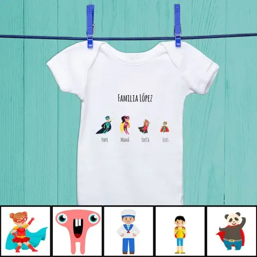 Body familias personalizado
