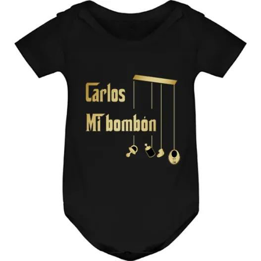 Body o camiseta infantil personalizada (Detalle de presentación)