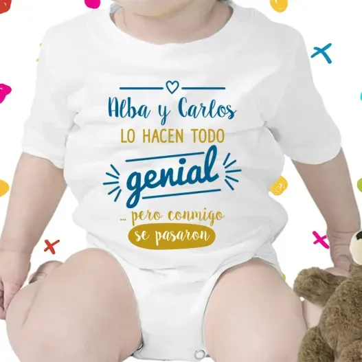 Body personalizado beb&eacute; genial (Vista alternativa)