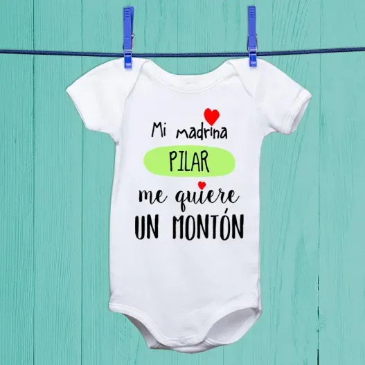 Body personalizado especial bautizo