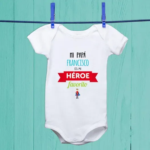 Body personalizado h&eacute;roe