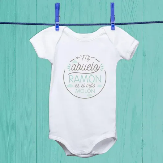 Body personalizado los m&aacute;s molones (Idea de regalo original)