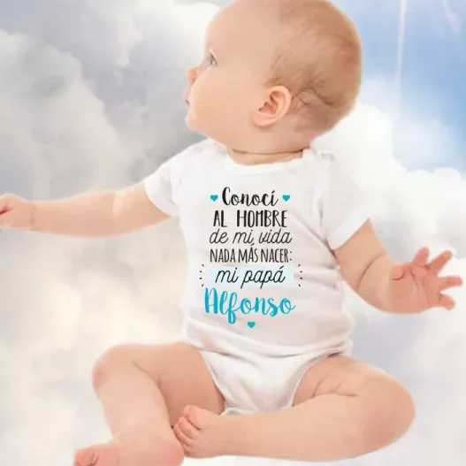Body personalizado para beb&eacute; (Detalle de presentación)