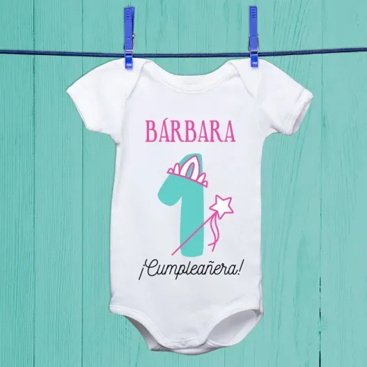 Body personalizado 'Princesa cumplea&ntilde;era'