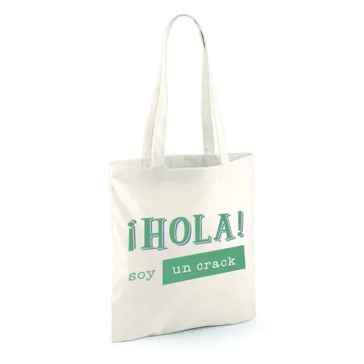 Bolsa tote bag personalizada &iexcl;Hola! (Vista alternativa)