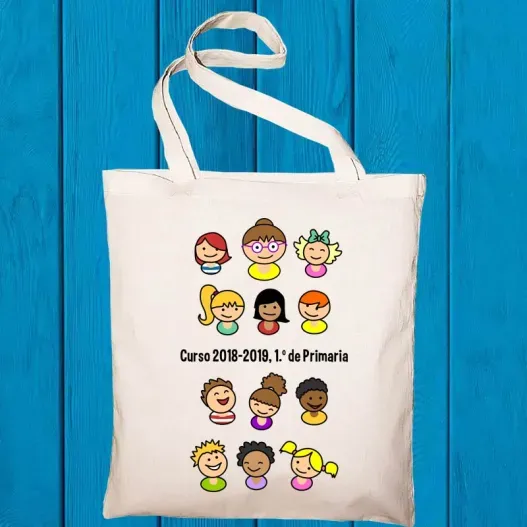 Bolsa tote bag personalizada para profe