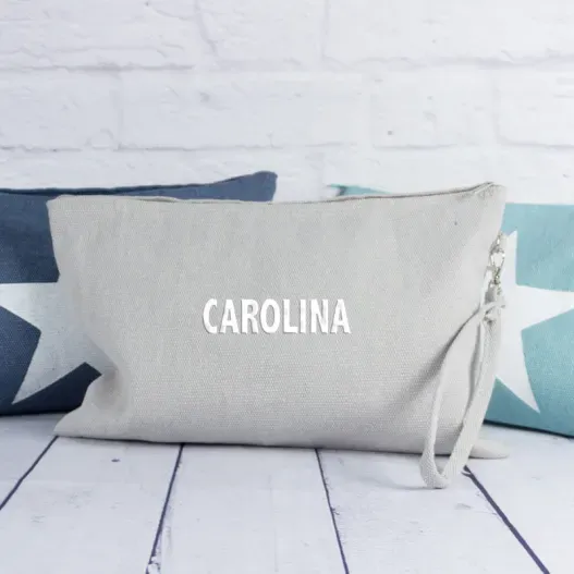 Bolso de mano personalizado con nombre