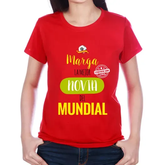 Camiseta el mejor del mundial (Vista alternativa)