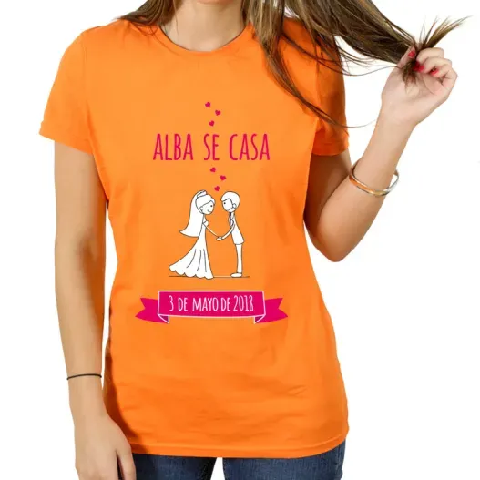 Camiseta personalizada despedida de solteras (Idea de regalo original)