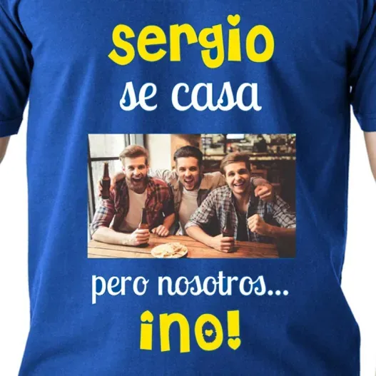 Camiseta personalizada despedida &Eacute;l se casa... (Vista alternativa)
