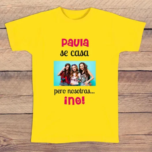 Camiseta personalizada despedida Ella se casa... (Idea de regalo original)