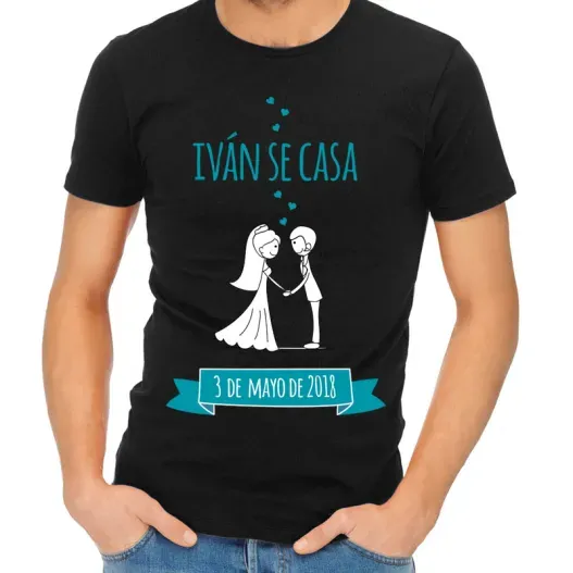 Camiseta personalizada despedida de solteros (Vista alternativa)