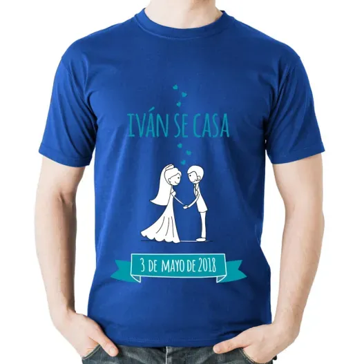 Camiseta personalizada despedida de solteros (Idea de regalo original)