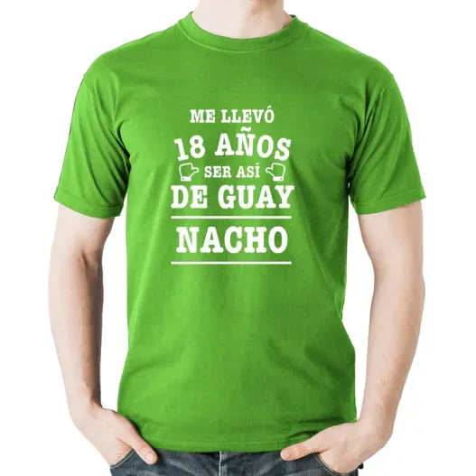 Camiseta personalizada para cumplea&ntilde;os