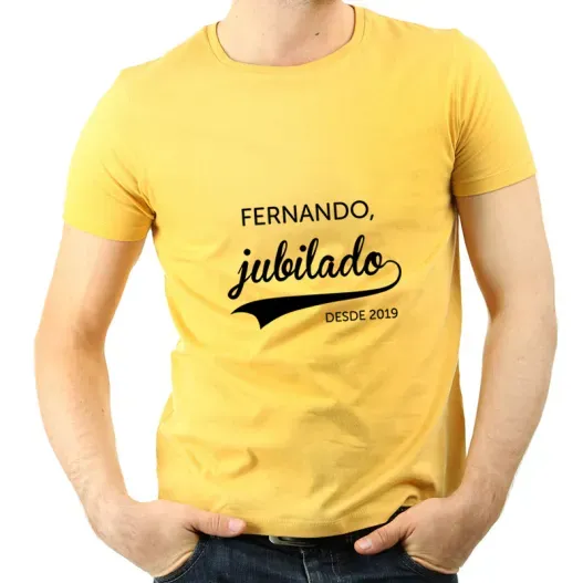 Camiseta personalizada para jubilado (Idea de regalo original)