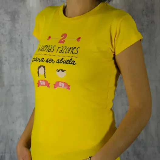 Camiseta razones para ser abuela (Idea de regalo original)