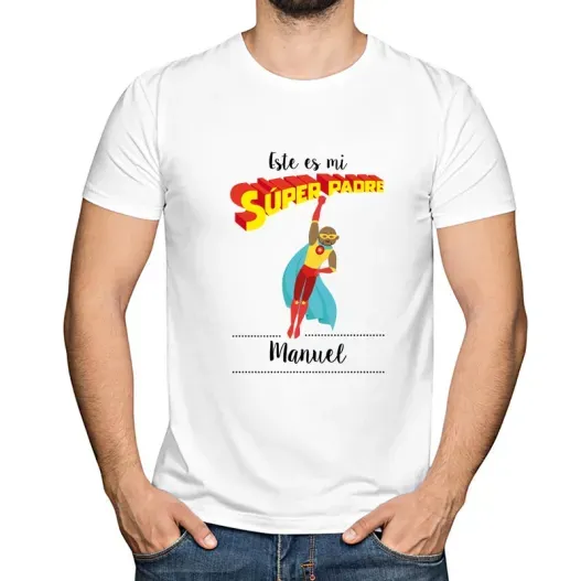 Camiseta S&uacute;perpadre personalizada (Vista alternativa)