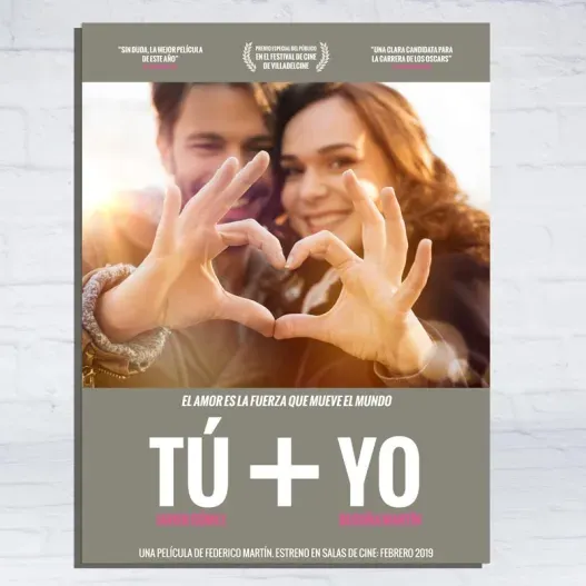Cartel de pel&iacute;cula personalizado (Foto de catálogo)