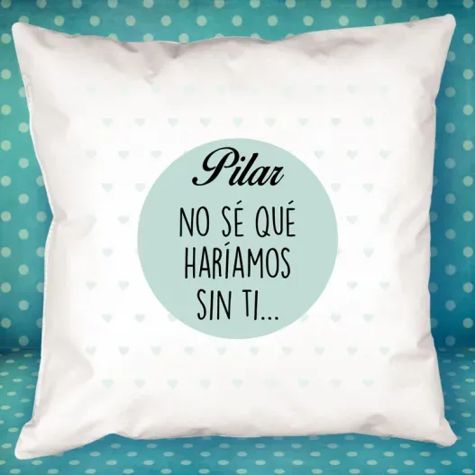 Coj&iacute;n No s&eacute; qu&eacute; har&iacute;amos sin ti personalizado (Vista alternativa)