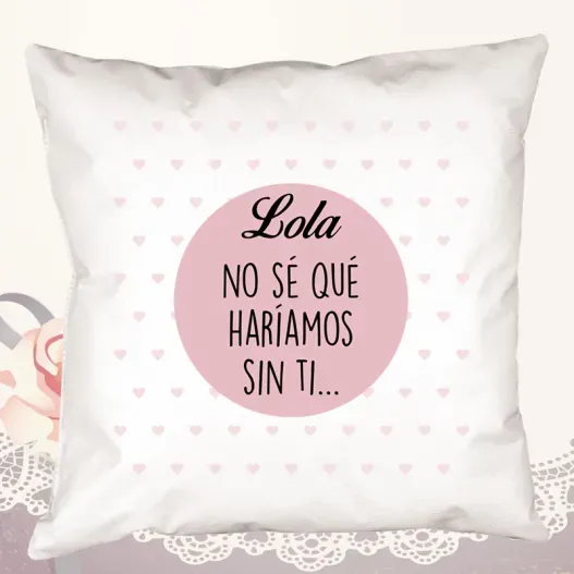 Coj&iacute;n para mam&aacute; personalizado (Idea de regalo original)