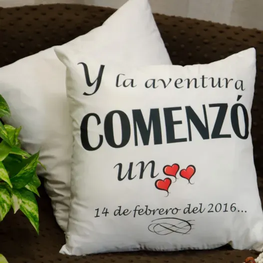 Coj&iacute;n personalizado Amor (Idea de regalo original)