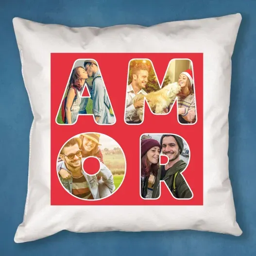 Coj&iacute;n personalizado AMOR personalizado (Vista alternativa)