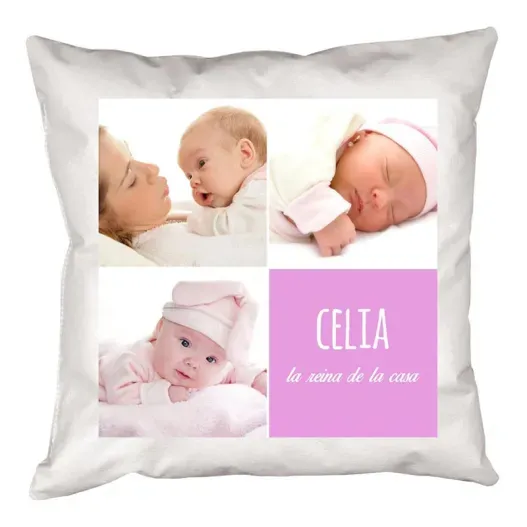 Coj&iacute;n personalizado con fotos (Vista alternativa)