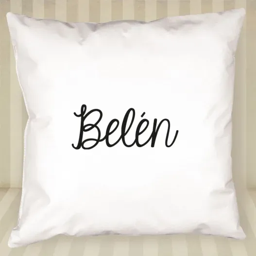 Coj&iacute;n personalizado con nombre (Idea de regalo original)