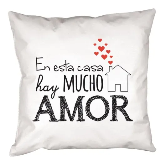 Coj&iacute;n personalizado hogar (Vista alternativa)