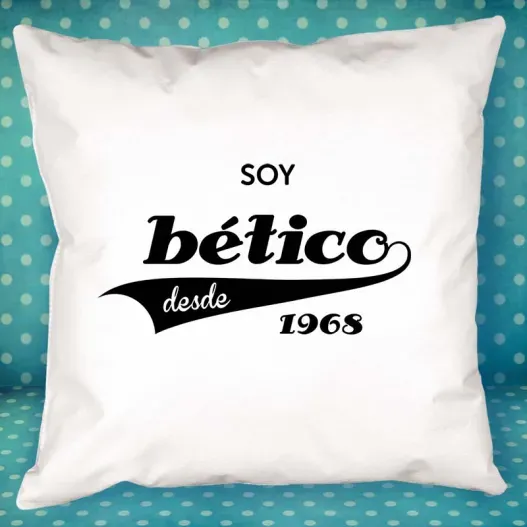 Coj&iacute;n personalizado para futbolero (Vista alternativa)