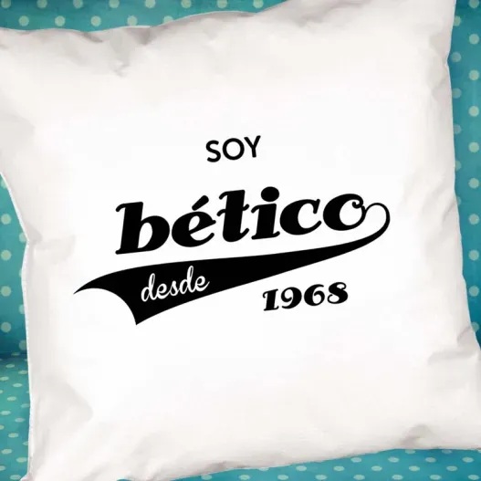 Coj&iacute;n personalizado para futbolero (Idea de regalo original)