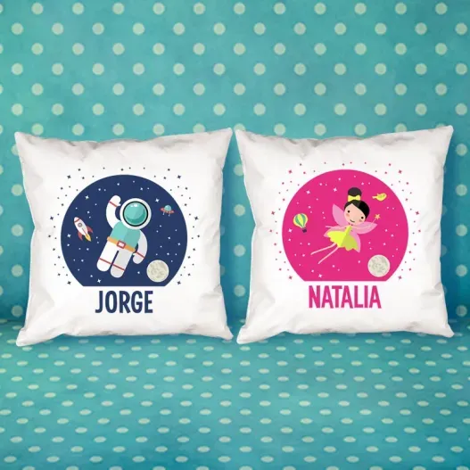 Coj&iacute;n personalizado para ni&ntilde;o o ni&ntilde;a