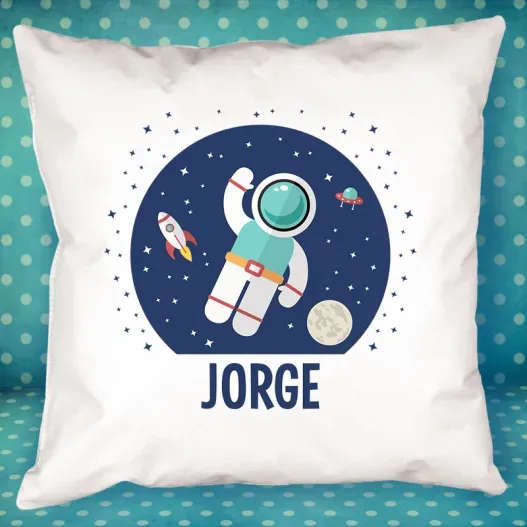 Coj&iacute;n personalizado para ni&ntilde;o o ni&ntilde;a (Vista alternativa)