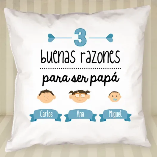 Coj&iacute;n razones para ser pap&aacute; (Idea de regalo original)