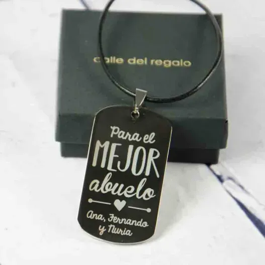 Colgante personalizado para el mejor Abuelo (Vista alternativa)