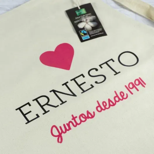 Delantal BIO personalizado (Vista alternativa)