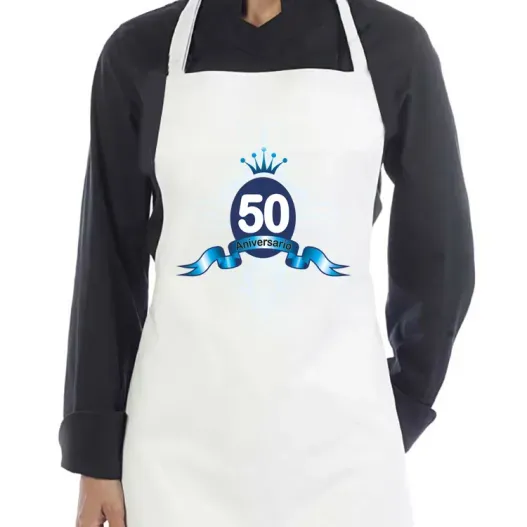 Delantal personalizado 50 cumplea&ntilde;os (Idea de regalo original)