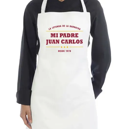 Delantal personalizado 'Leyenda de la BBQ' (Vista alternativa)