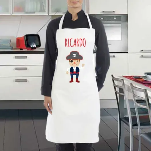 Delantal personalizado Pirata (Vista alternativa)