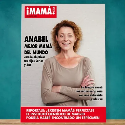 Falsa portada de revista para mam&aacute;