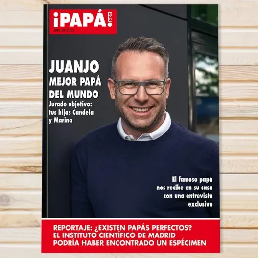 Falsa portada de revista para pap&aacute; (Idea de regalo original)
