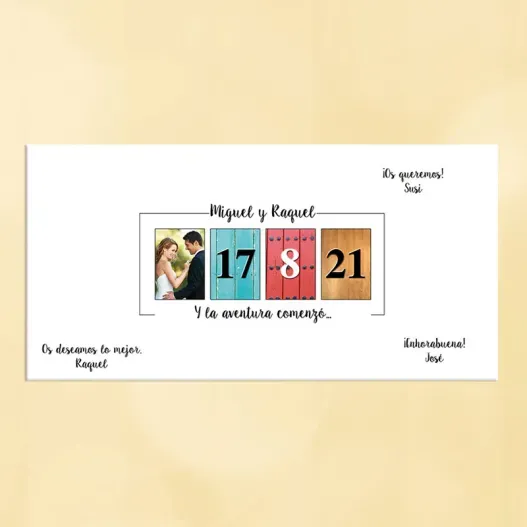 Lienzo personalizado para Boda (Vista alternativa)
