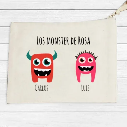 Neceser BIO familias personalizado (Idea de regalo original)