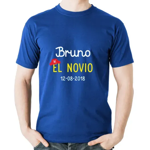 Pack camisetas personalizadas Los novios (Vista alternativa)